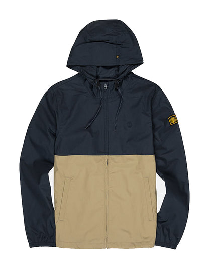  ELEMENT WOLFEBORO ALDER LIGHT 2 TONES LIGHTWEIGHT WATER RESISTANT JACKET FOR BOYS