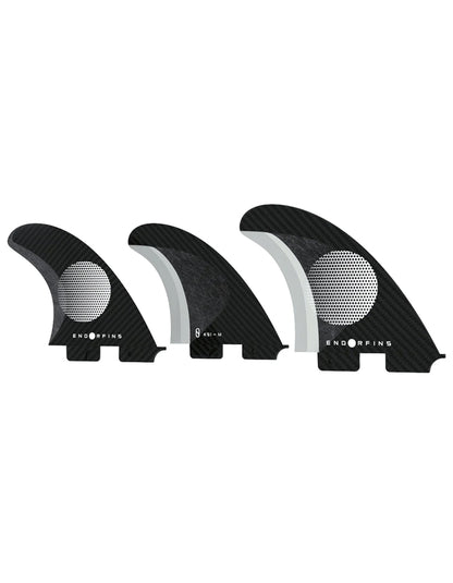  ENDORFINS PINNE KS1 3 FIN SET TWO TAB MEDIUM