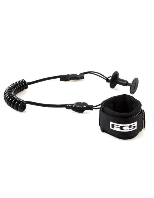  FCS BODYBOARD CLASSIC LEASH WRIST LEASH BLACK