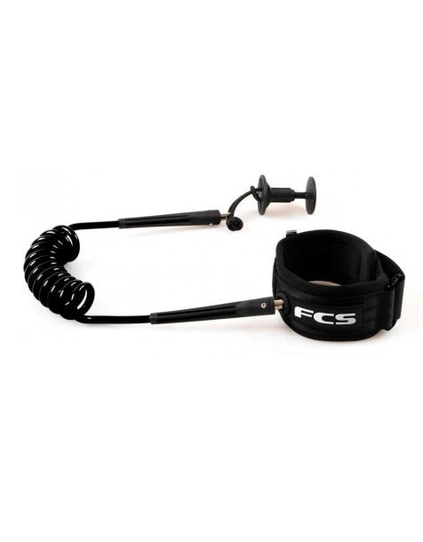  FCS BODYBOARD ESSENTIAL LEASH BICEP LEASH BLACK