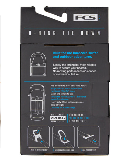  FCS D-RING TIE DOWNS