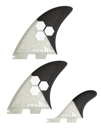  FCS II AL MERRICK TWIN + STABILISER FINS