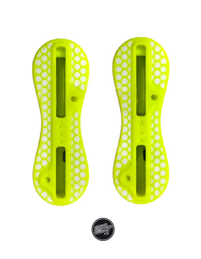  FCS II PRODUCTION KIT PLUG SET SIDE FINS 5° YELLOW