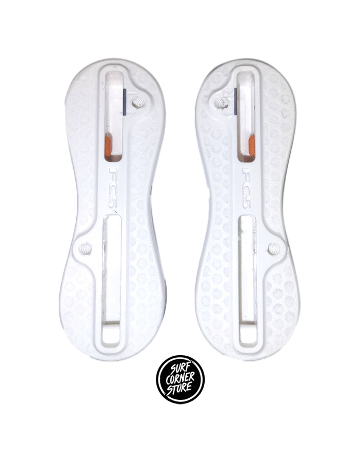  FCS II PRODUCTION KIT PLUG SET SIDE FINS 5° WHITE