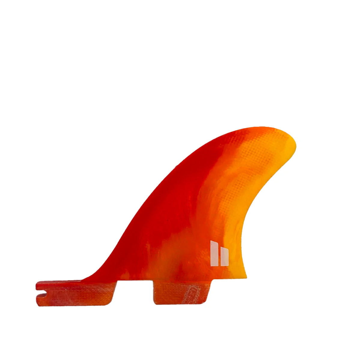  FCS II MR MARK RICHARDS PC TWIN FIN SET 2+1 SUNSET SWIRL