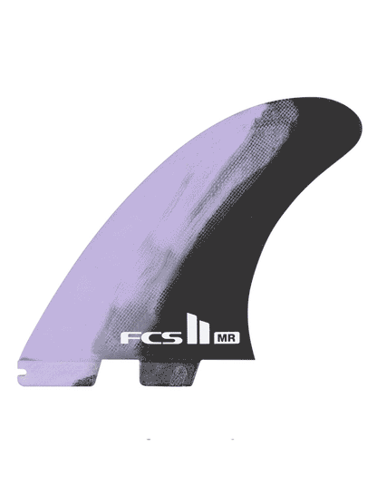  FCS II MR MARK RICHARDS PC TWIN FIN SET 2+1 BLUE BLACK
