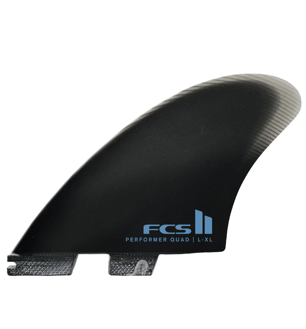  FCS II PERFORMER QUAD SPLIT KEEL FIN SET L-XL