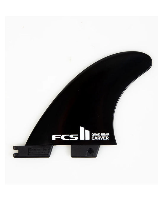  FCS II CARVER GLASS FLEX QUAD REAR SET BLACK