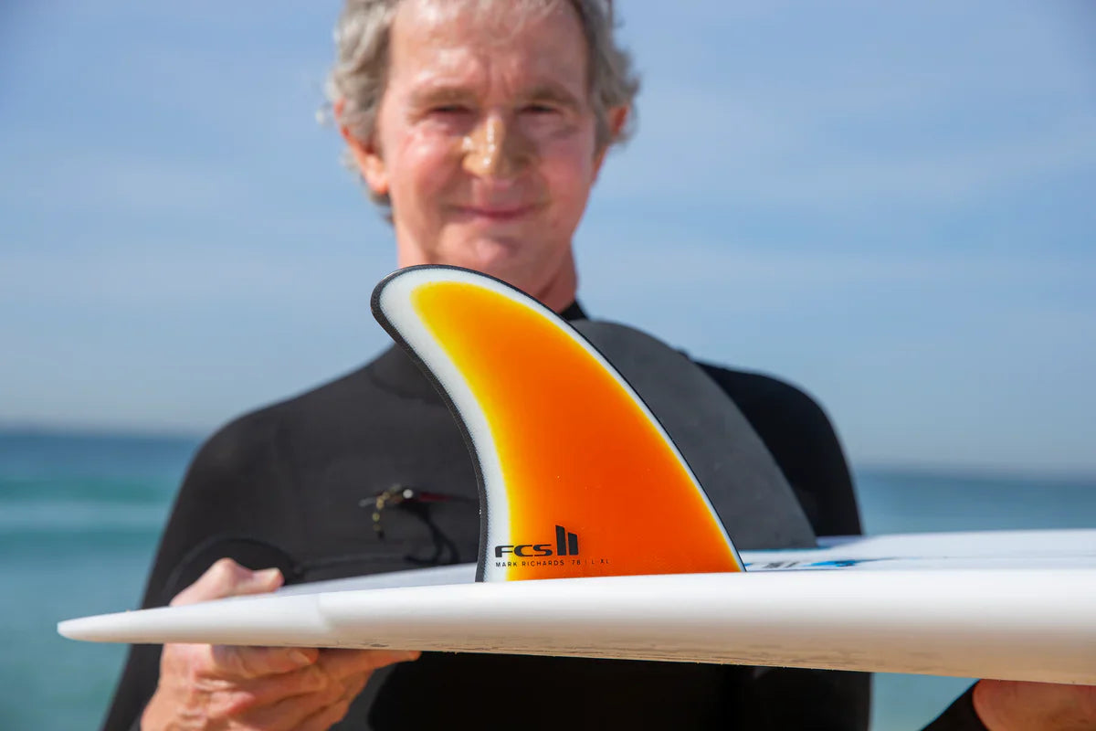  FCS II MARK RICHARDS MR'78 TWIN DARK SUNSET FINS