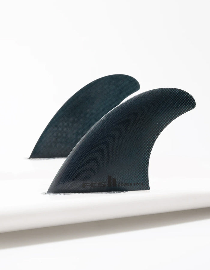  FCS II POWER TWIN PG FIN SET BLACK