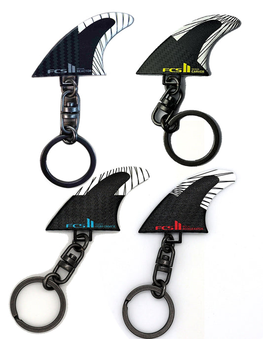  FCS II FIN KEY RINGS NEW