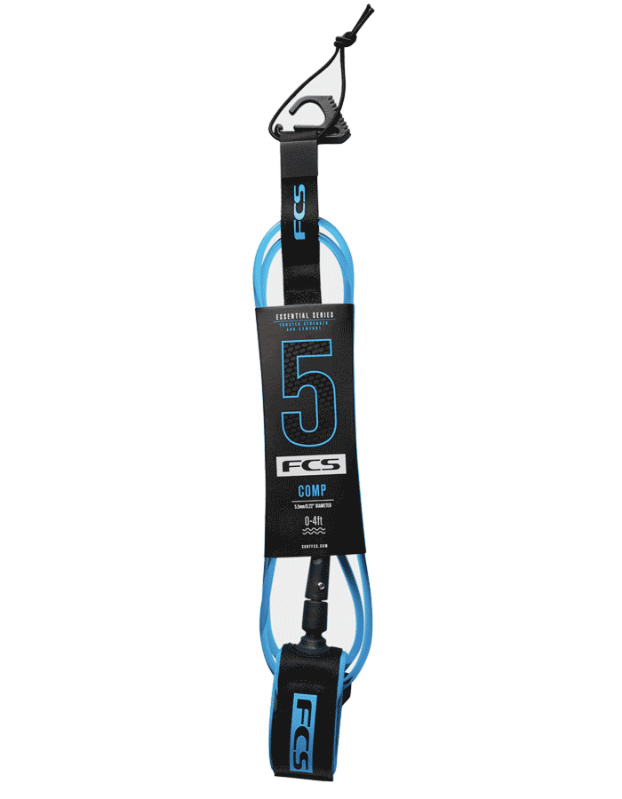  LEASH FCS 5' COMPETITION ESSENTIAL DOUBLE SWIVEL 5,5MM