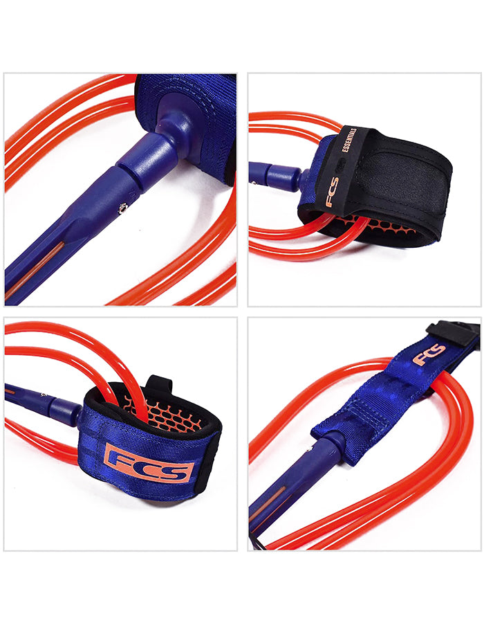  FCS ALL ROUND ESSENTIAL LEASH 6' BLACK