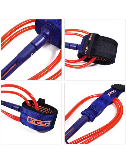  FCS ALL ROUND ESSENTIAL LEASH 6' BLACK