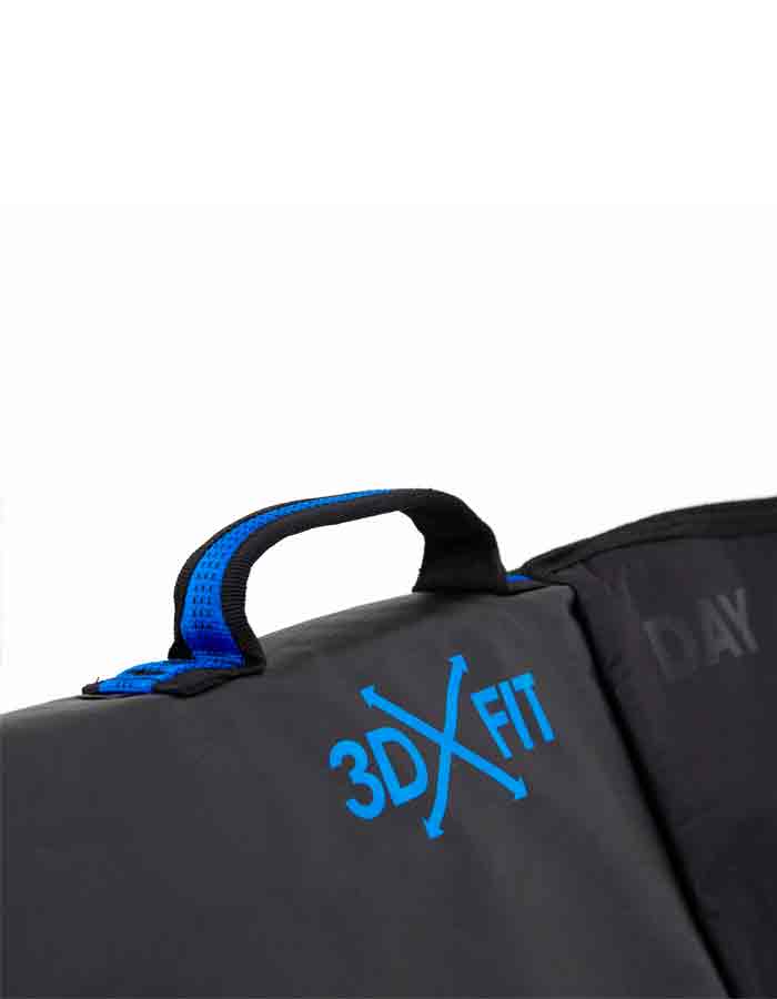  FCS SURFBOARD COVER SINGLE 5'6'' DAY FUNBOARD 3DXFIT BLACK