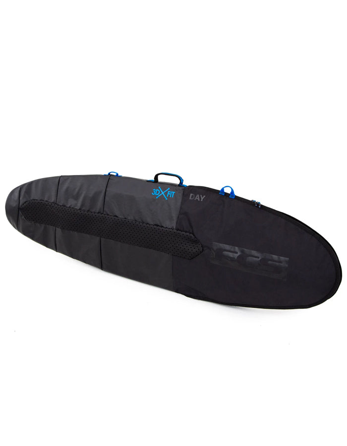  FCS SURFBOARD COVER SINGLE 6'7'' DAY FUNBOARD 3DXFIT BLACK