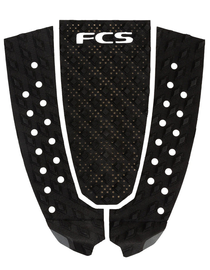  FCS T-3 PIN ECO TRACTION PAD BLACK NARROW TAIL BOARDS