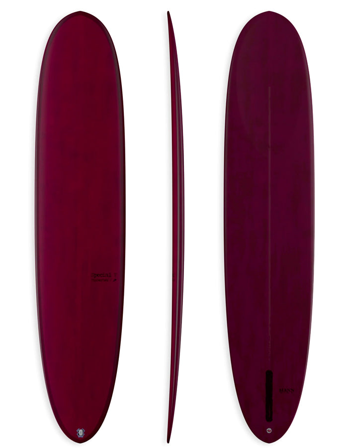  FIREWIRE SURFBOARDS SPECIAL T 9'0" LONGBOARD THUNDERBOLT RED
