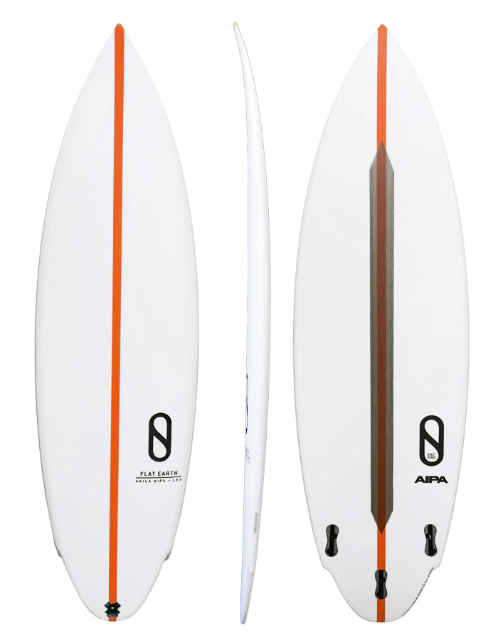  FIREWIRE FLAT EARTH FCSII FINS ORANGE
