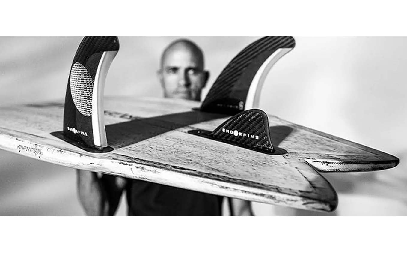  SLATER DESIGNS GREAT WHITE TWIN I-BOLIC VOLCANIC FUTURES FINS
