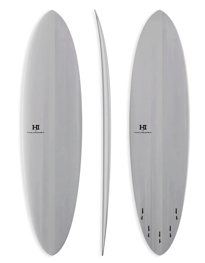 FIREWIRE HI MID 6 7'6’’-7'10" MID LENGTH THUNDERBOLT RED WHITE FCSII
