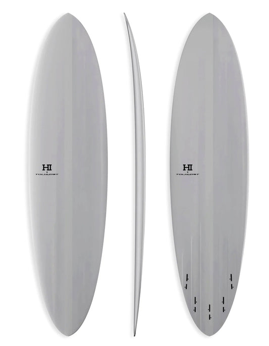 FIREWIRE HI MID 6 7'6’’-7'10" MID LENGTH THUNDERBOLT RED WHITE FCSII