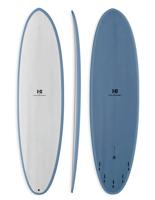 FIREWIRE HI MOE 7'4 - 8'0" MID LENGTH THUNDERBOLT RED FCSII