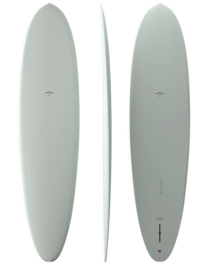  FIREWIRE OUTLIER 7'6" MID LENGTH THUNDERBOLT RED SAGE SINGLE FIN