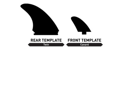  FIREWIRE PINNE STU KENSON TWINZER FIN SET