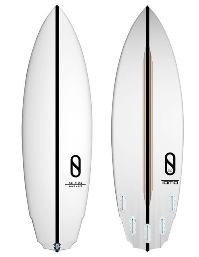  FIREWIRE SCI-FI 2.0 TOMO LFT FUTURES FINS