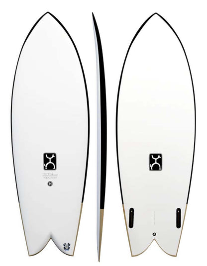 FIREWIRE TOO FISH HELIUM ROB MACHADO SURFBOARDS FUTURES FINS