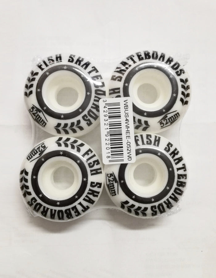  FISH SKATEBOARDS WHEELS 52X32