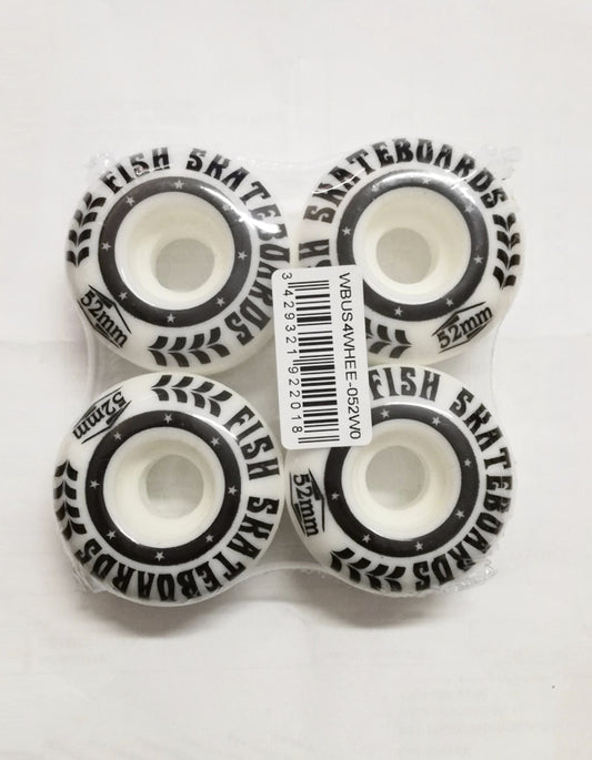  FISH SKATEBOARDS WHEELS 52X32