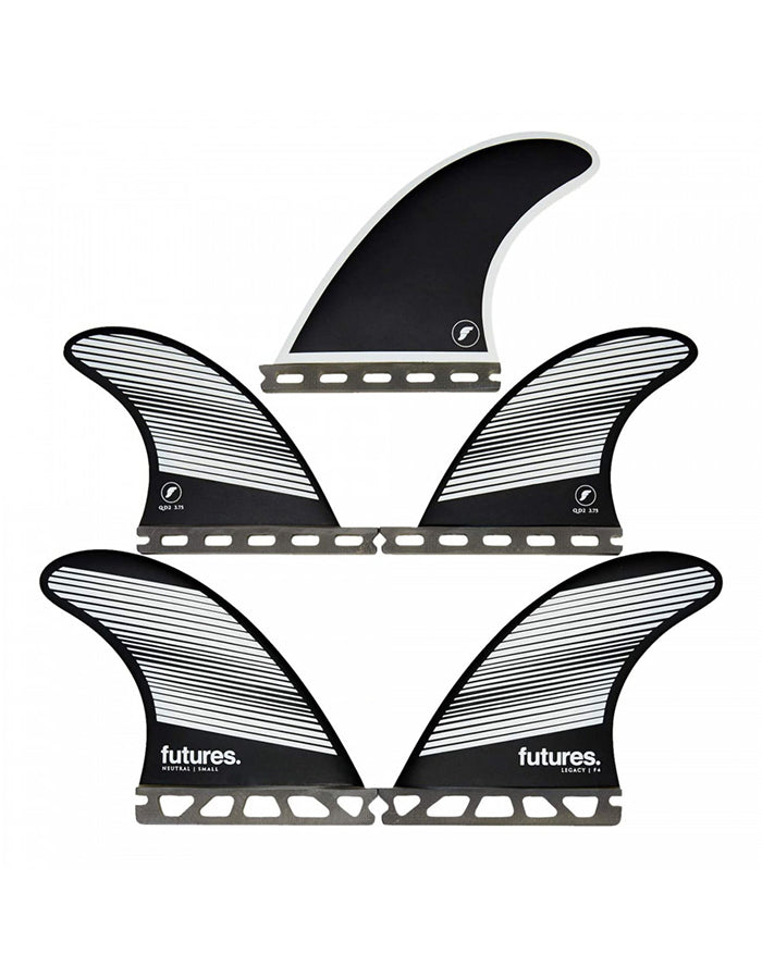  FUTURES FINS F4 HC LEGACY TRI/QUAD 5 FINS SMALL