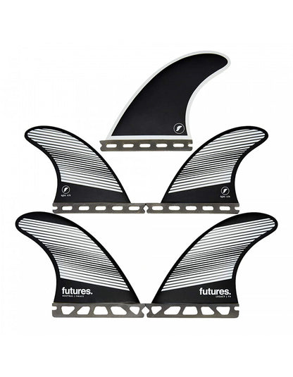 FUTURES FINS F4 HC LEGACY TRI/QUAD 5 FINS SMALL