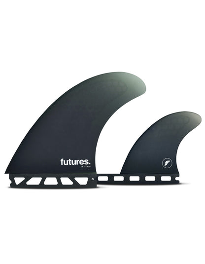  FUTURES FINS T1 TWIN HONEYCOMB 2+1 NAVY
