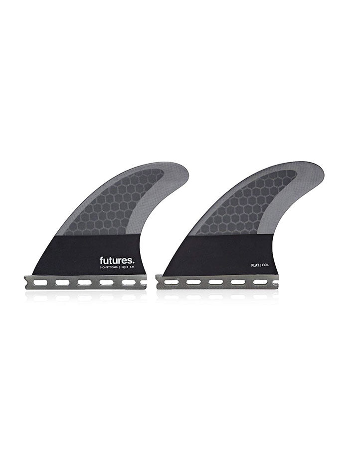  FUTURES QD2 4.15 FINS HONEYCOMB FLAT FOIL REAR QUAD