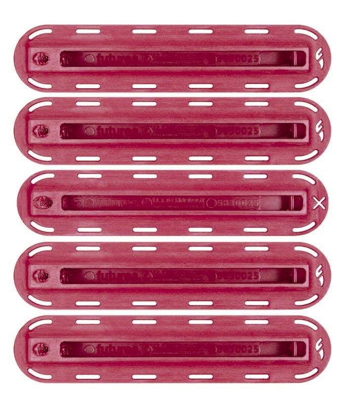  FUTURES FIVE SET FIN BOX RED