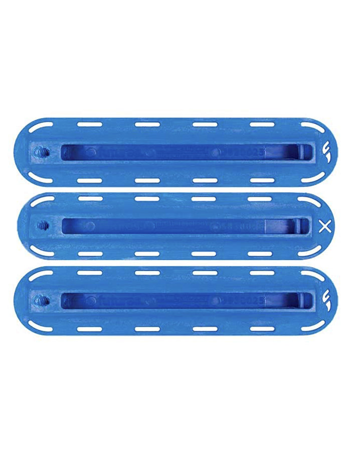  FUTURES THRUSTER SET FIN BOX BLUE