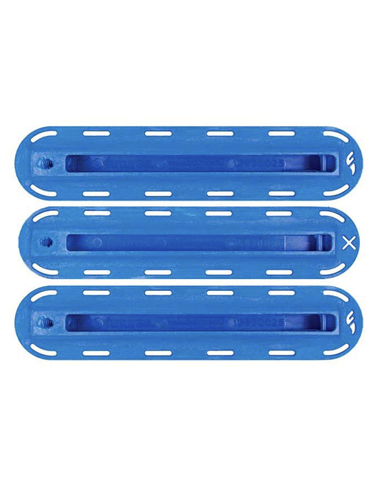  FUTURES THRUSTER SET FIN BOX BLUE