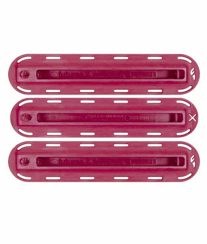  FUTURES THRUSTER SET FIN BOX RED