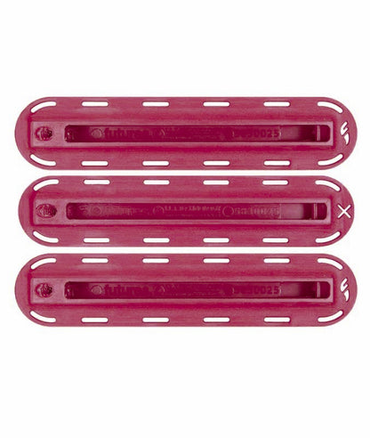  FUTURES THRUSTER SET FIN BOX RED