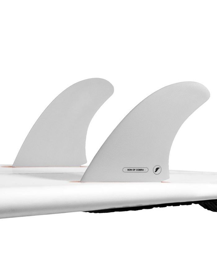  FUTURES SON OF COBRA TWIN FIN WARM GREY