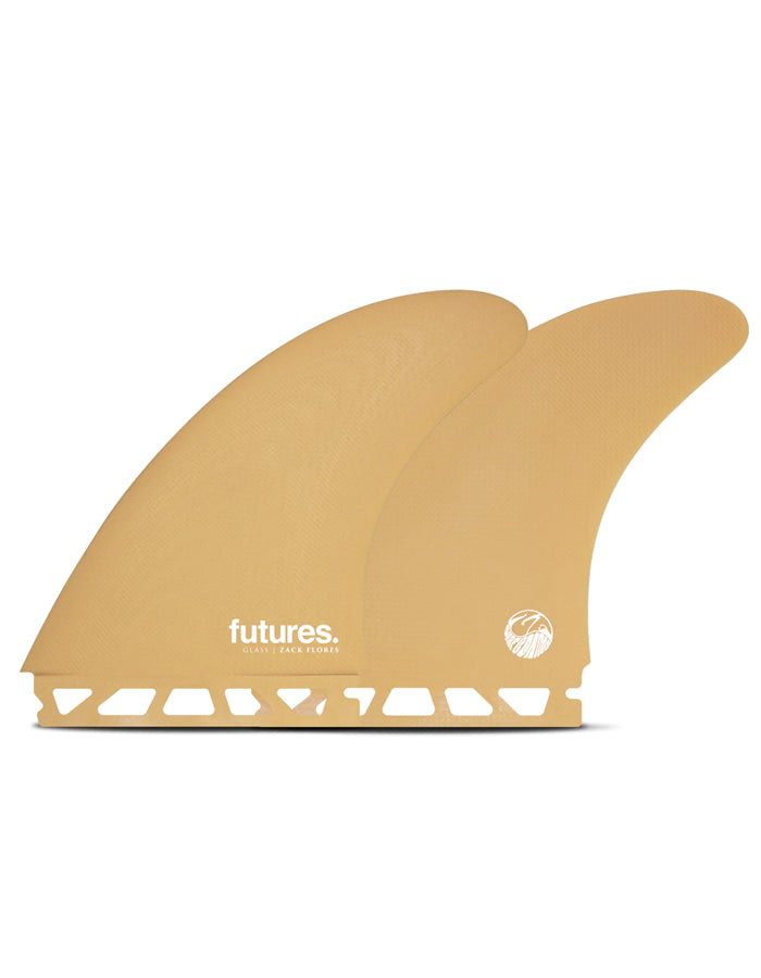  FUTURES ZACK FLORES FIBERGLASS TWIN ORANGE SET