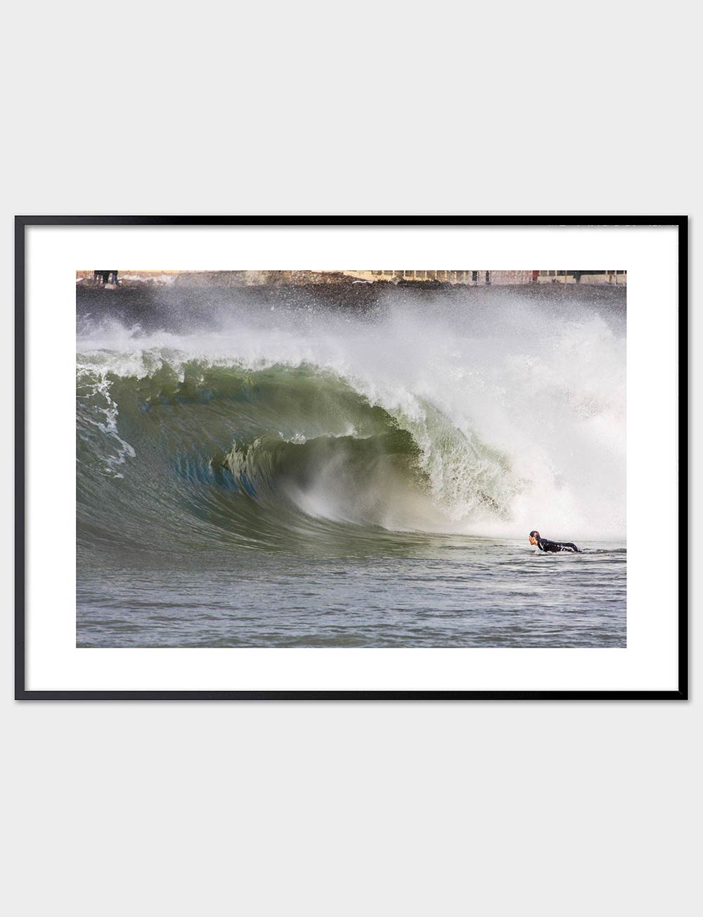  BIG SWELL IN ITALY SURF PHOTO PRINT