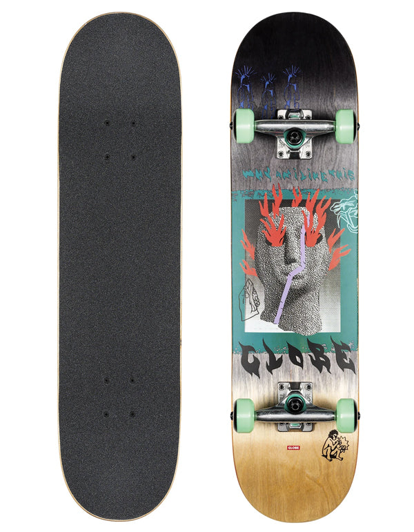  GLOBE 7.75" G1 FIREMAKER SKATEBOARD COMPLETE