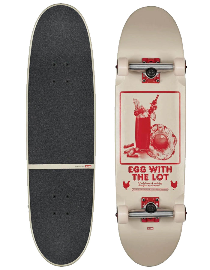  GLOBE 8.625" EGGY SKATEBOARD COMPLETE