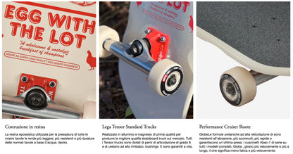  GLOBE 8.625" EGGY SKATEBOARD COMPLETE