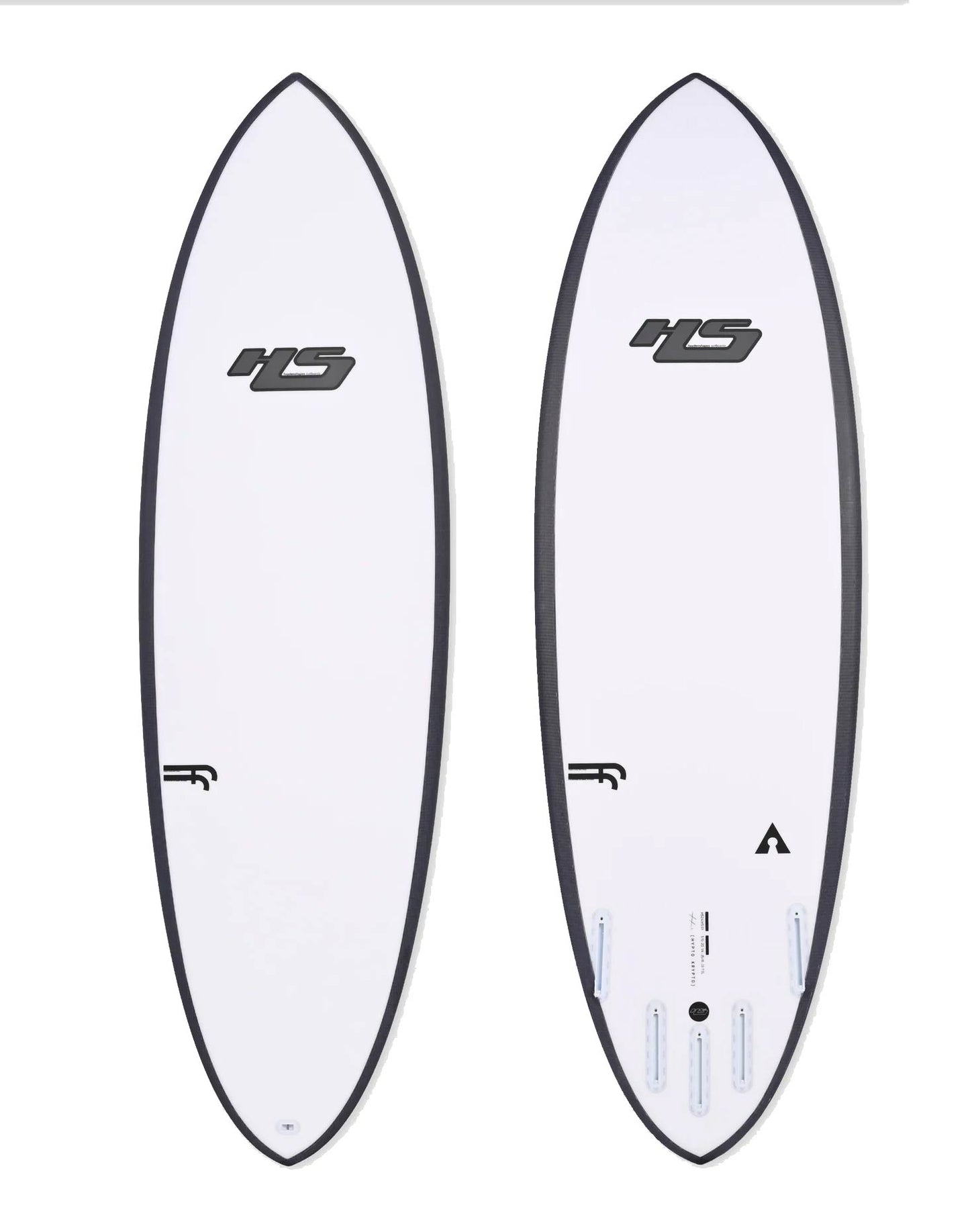  HAYDENSHAPES HYPTO KRYPTO FF V CLEAR FUTURES FINS