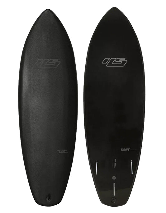  HAYDENSHAPES LOOT SOFT FUTURES FINS BLACK